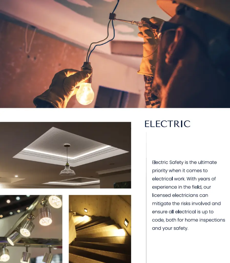 Electrical installation and wiring project for home renovation