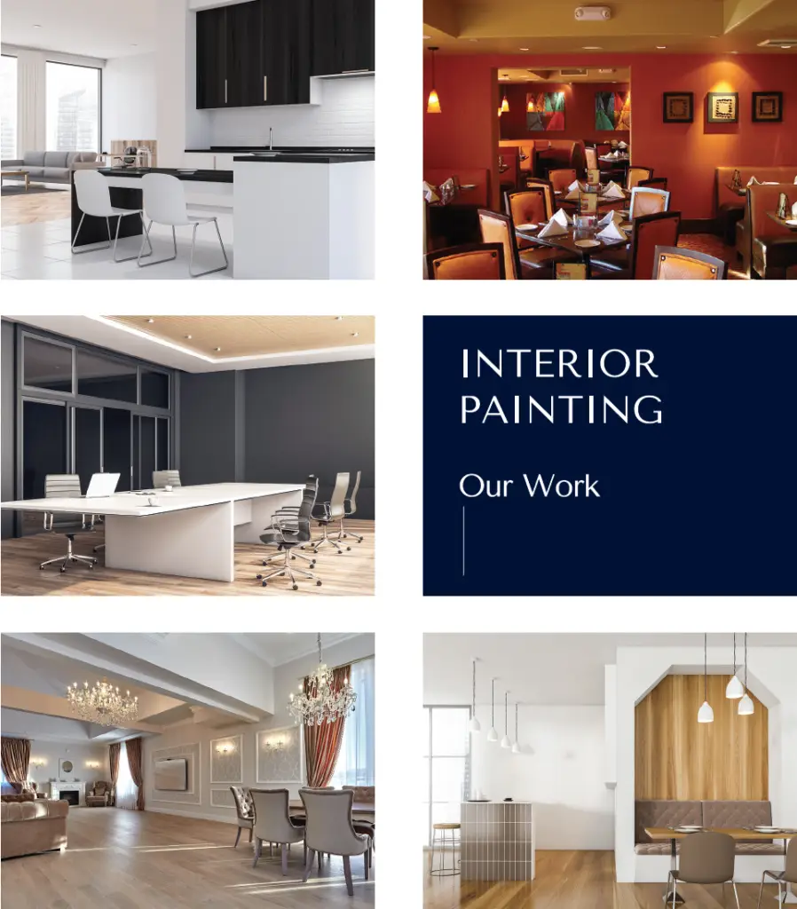 Commercial interior painting project completed by Dream Painting