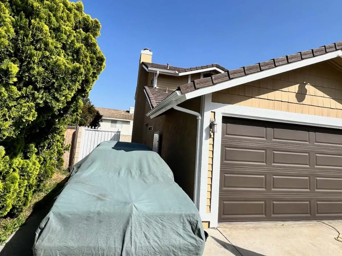 Another side view of Rialto home after paint job by Dream Painting